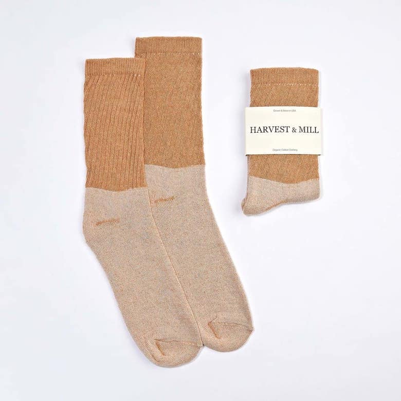 harvest and mill fair trade socks