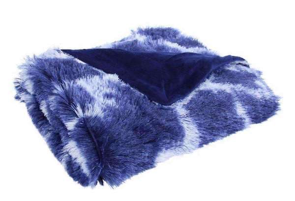 faux mink throw for winter