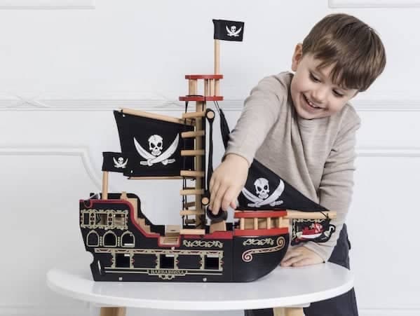 eco friendly pirate ship toy