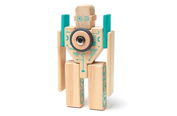 eco friendly wooden robot toy