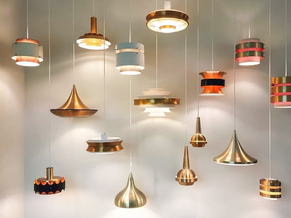 selection of eco-friendly hanging lights