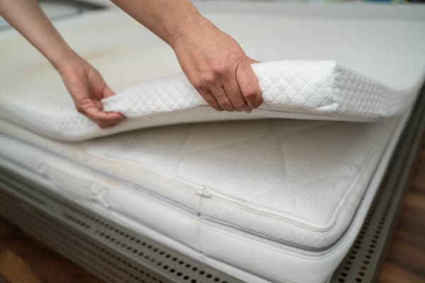 repurposing foam mattress topper