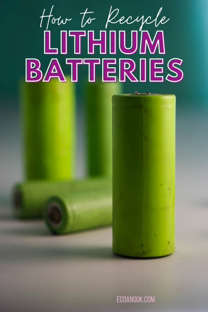 how to recycle lithium batteries