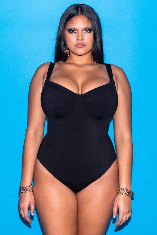 swimsuit for big busts plus size