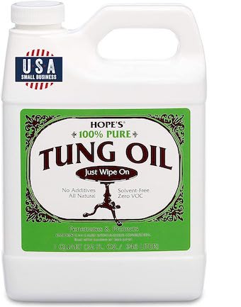 100% pure tung oil for cleaning bamboo furniture