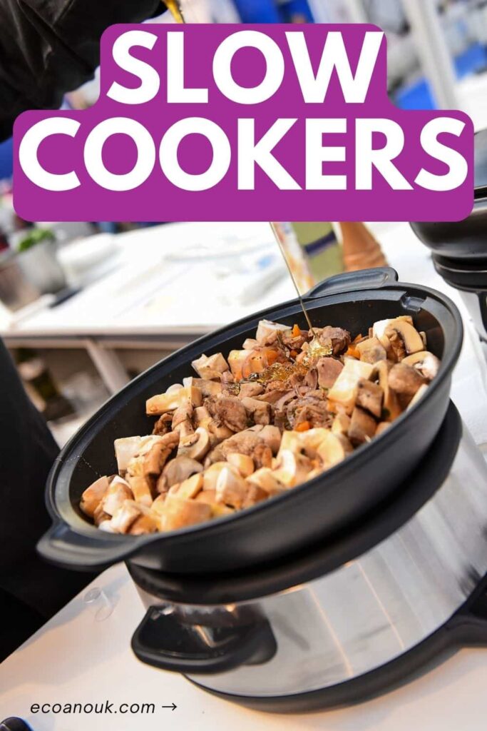 Are slow cookers energy efficient? Yes! And they are a great way to cook delicious meals if you're a busy person!