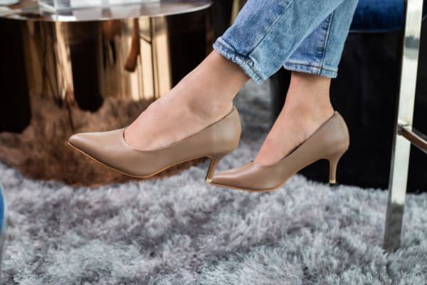 leather pumps - pretty but are they eco-friendly?