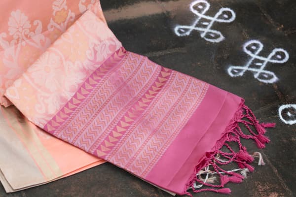 silk sari made in India